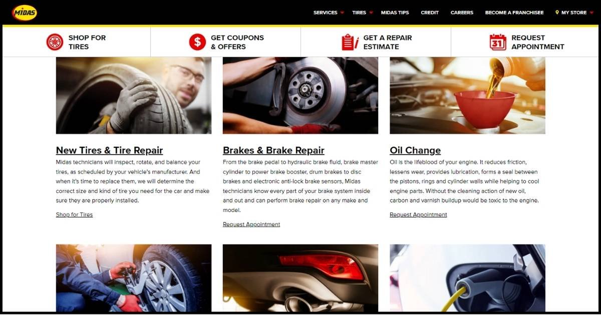 How much does an oil change cost at Midas Prices, Hours, & Coupons