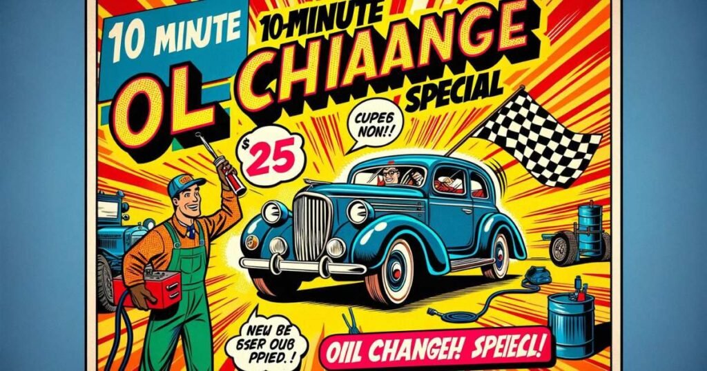 How Much is a 10 Minute Oil Change?